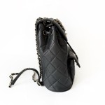 Chanel Classic Backpack in Quilted Caviar Leather